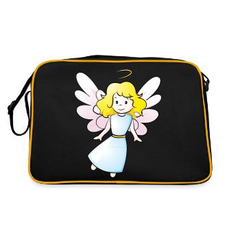 angel - Retro Bag - black/gold - Back