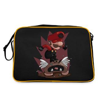 Mario Smash fascisme - Sac Retro - noir/or - Dos