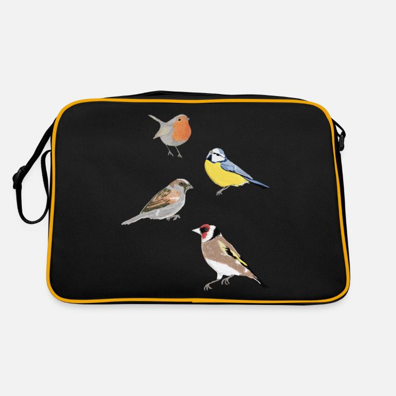Oiseaux de jardin Sac Retro