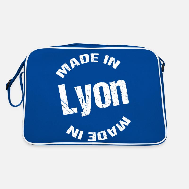 Made In Lyon White Retro Bag