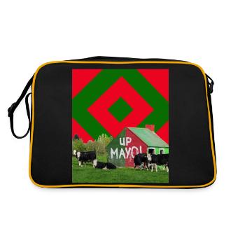 Mayo GAA - Sac Retro - noir/or - Dos