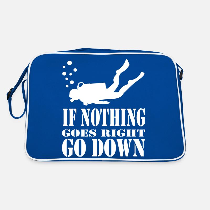 Diving Dive plonger Sac Retro