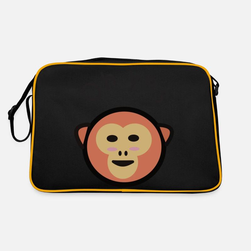 Happy Monkey Retro Tasche