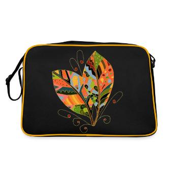 List - Retro Bag - black/gold - Back