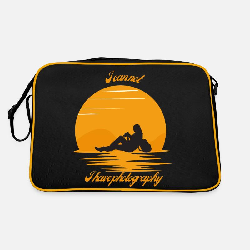 I can't - Sac Retro - noir/or