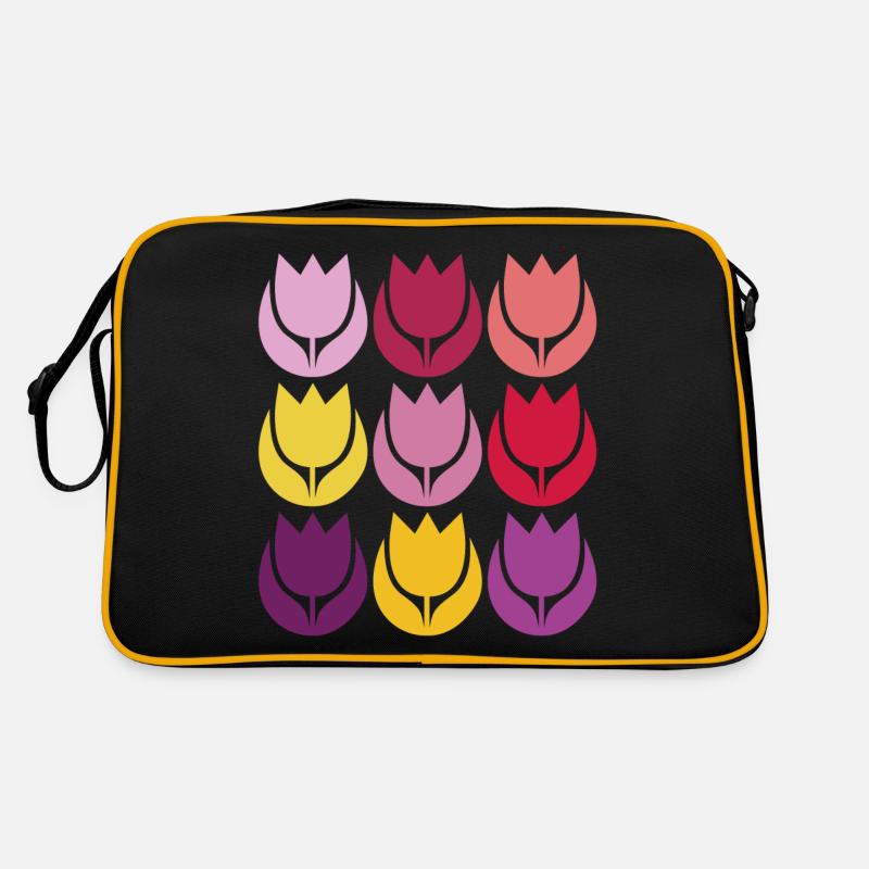 Spring Tulpen Retro Tasche