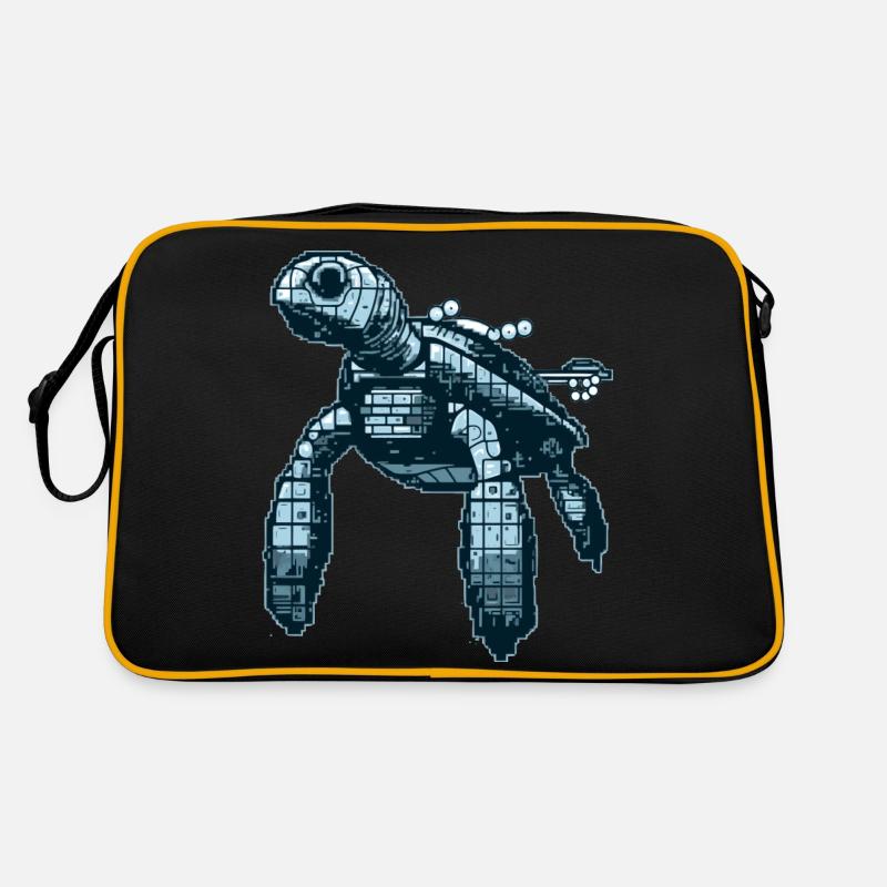Turtle en rétro 8 bit look minimaliste Sac Retro