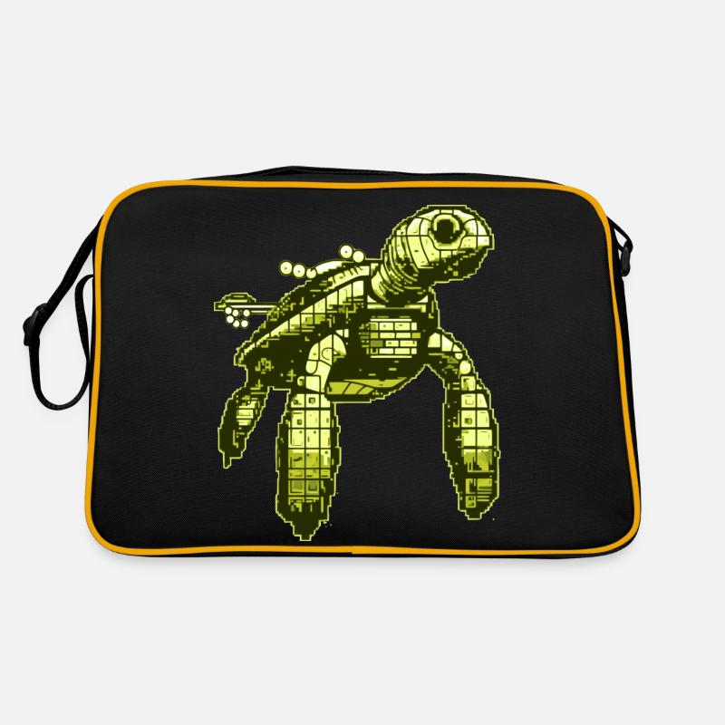 Video Game 8 Bit Turtle Retro Bag