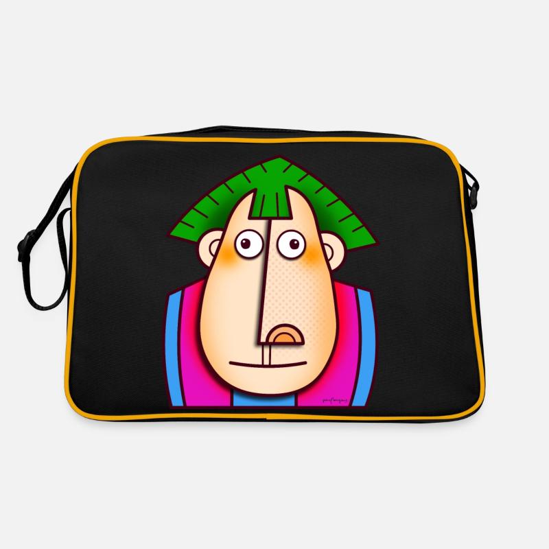 The monkey priest Retro Bag