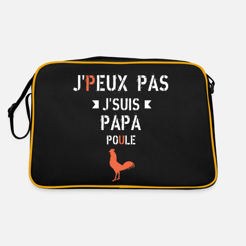 J peux pas j ai papa poule Sac Retro