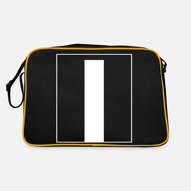 Buchstaben-Alphabet l Retro Tasche