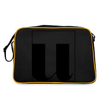 Lettre alphabet u - Sac Retro - noir/or - Dos