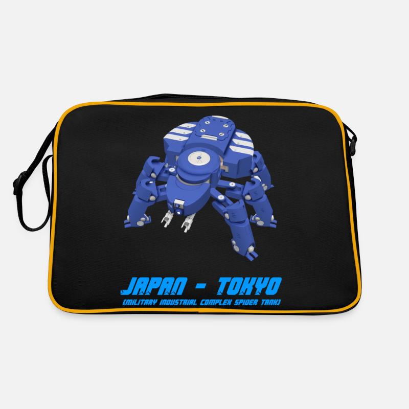 Cyberpunk Anime Ghost in the Shell Spinnenpanzer Pro Retro Tasche