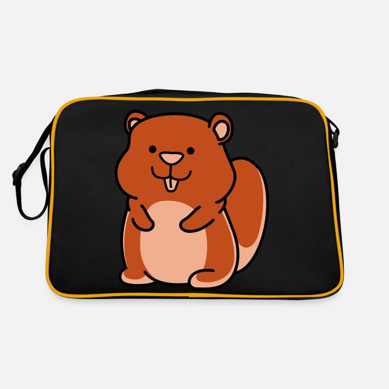 hamster Retro Tasche