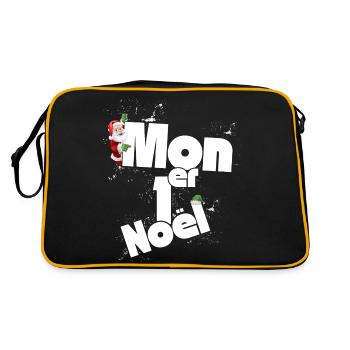 Mon premier Noel - Sac Retro - noir/or - Dos
