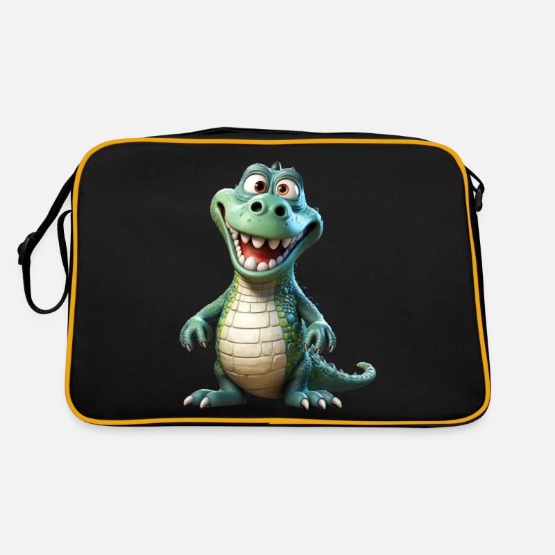 Not all dragons are extinct Retro Bag
