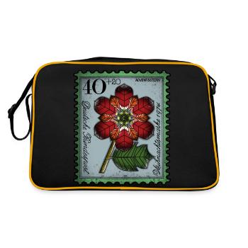 Stamp Advent Star - Retro Bag - black/gold - Back