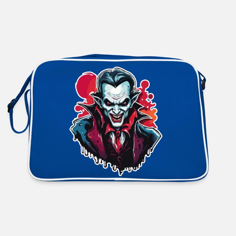 Vampir / Dracula / Blutsauger / Halloween / Mythos Retro Tasche