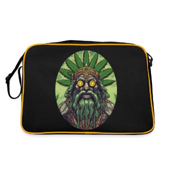 Cannaking - Sac Retro - noir/or - Dos