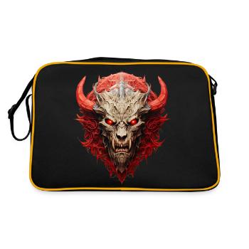 Demons: Mystical beings from the ? - Retro Bag - black/gold - Back