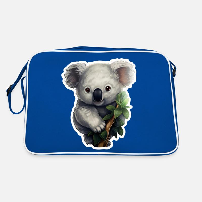 Koala cute Retro Bag