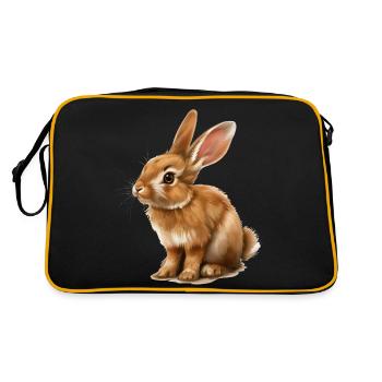 Les lièvres et les lapins se font rares - Sac Retro - noir/or - Dos