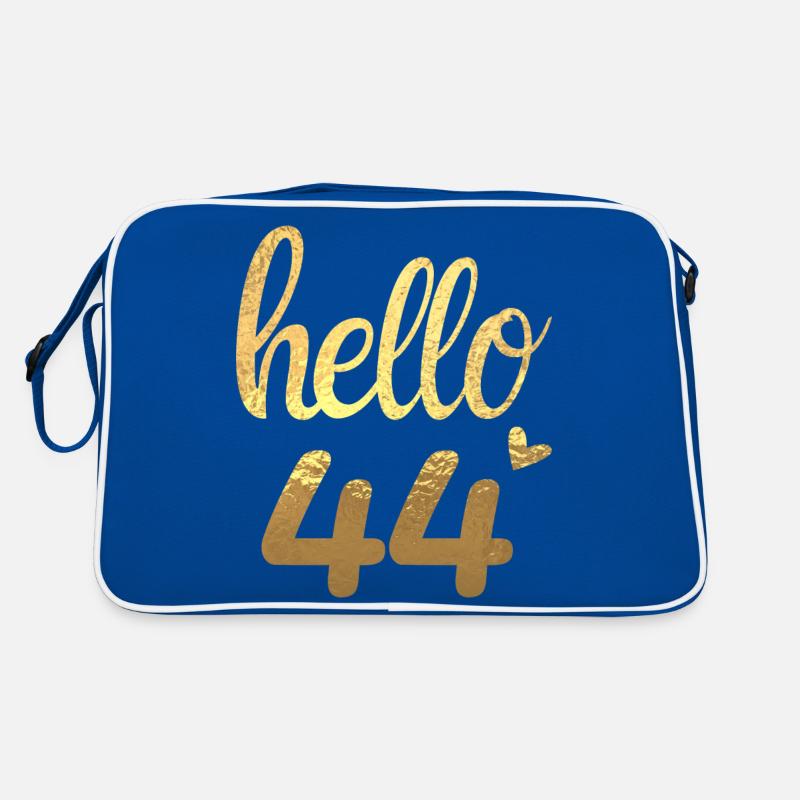 Hello 44 doré Sac Retro