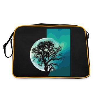Moon - Retro Bag - black/gold - Back