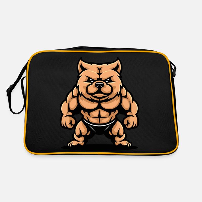 Dog Comic Retro Bag