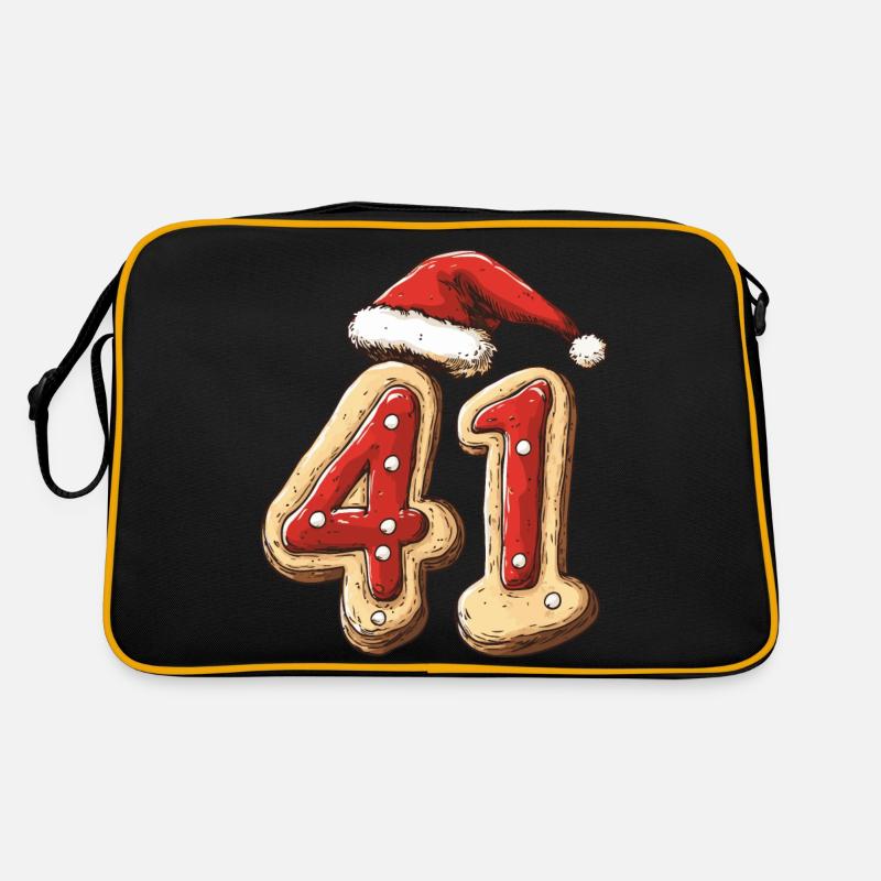 Biscuit de Noël à 41 chiffres Sac Retro
