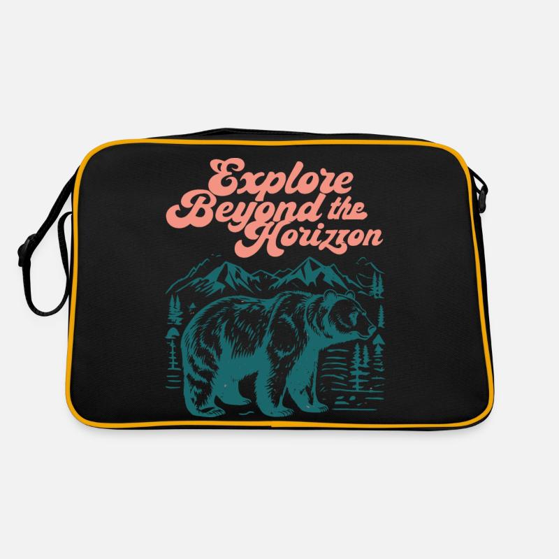 Explore Beyond the Horizon Retro Bag