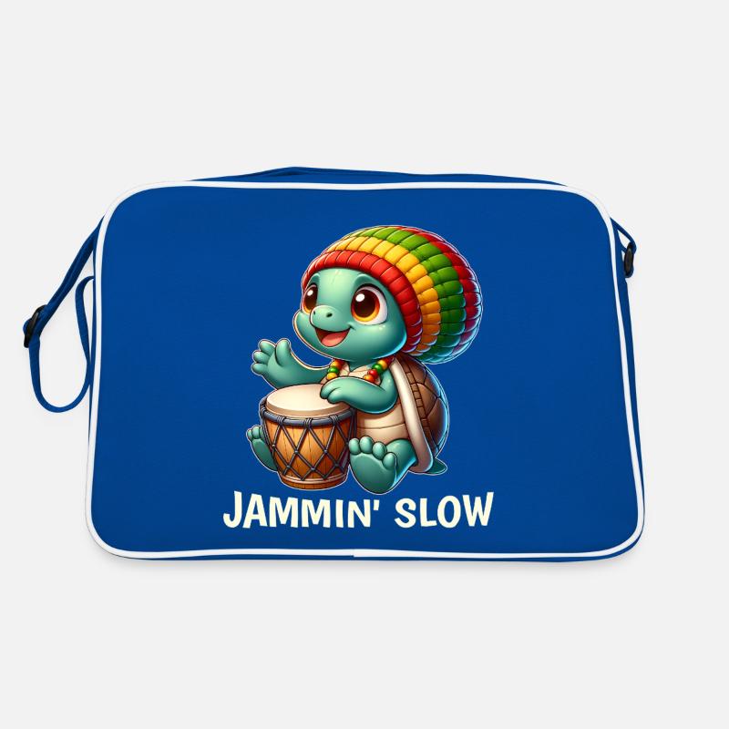 Reggae-Schildkröte Retro Tasche