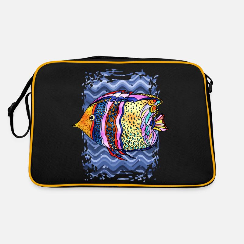 Fisch Retro Tasche