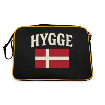 Hygge - Retro Bag - black/gold - Back