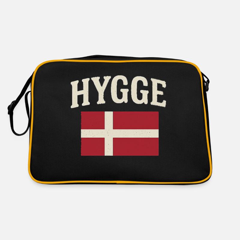 Hygge - Sac Retro - noir/or