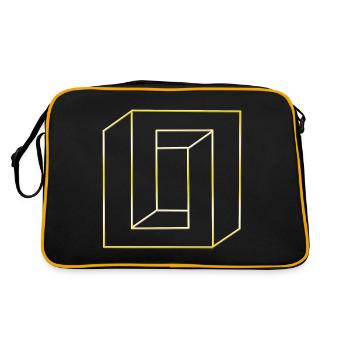 optics - Retro Bag - black/gold - Back