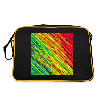 Fight The Demons - Retro Bag - black/gold - Back