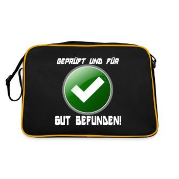 Found to be GOOD! - Retro Bag - black/gold - Back