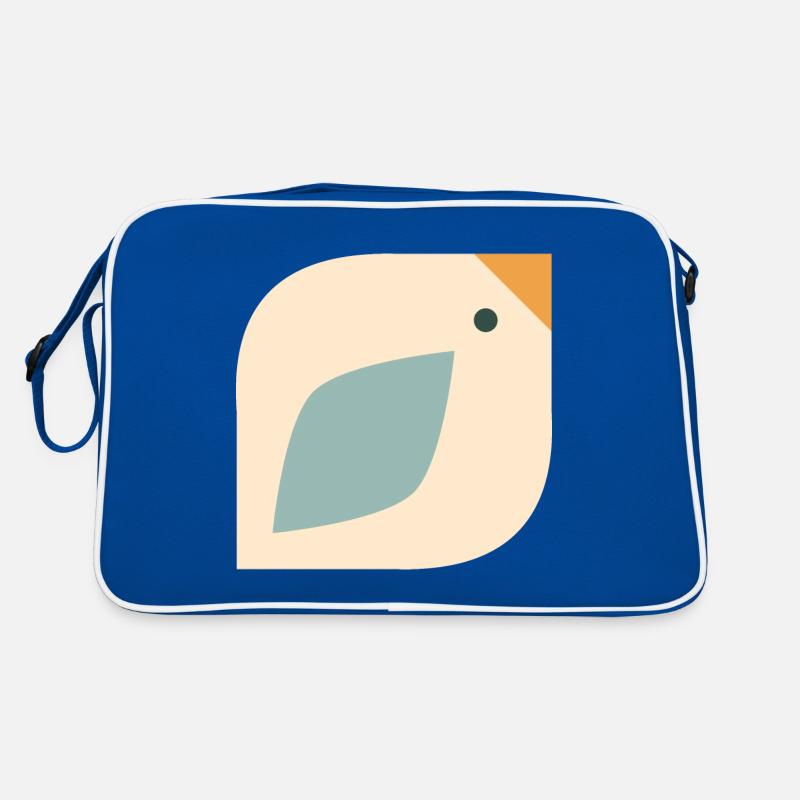 Süßer Vogel Retro Tasche