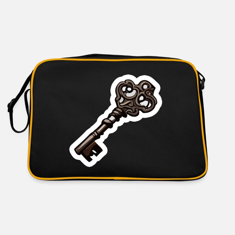 Clé / Serrure / Verrouillé / Sécurité Sac Retro