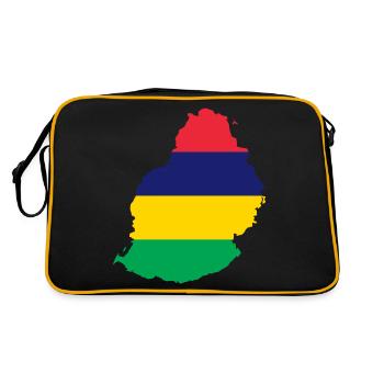 Maurice - Sac Retro - noir/or - Dos