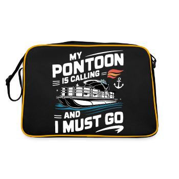 Bateau ponton Capitaine Bateaux pontons - Sac Retro - noir/or - Dos