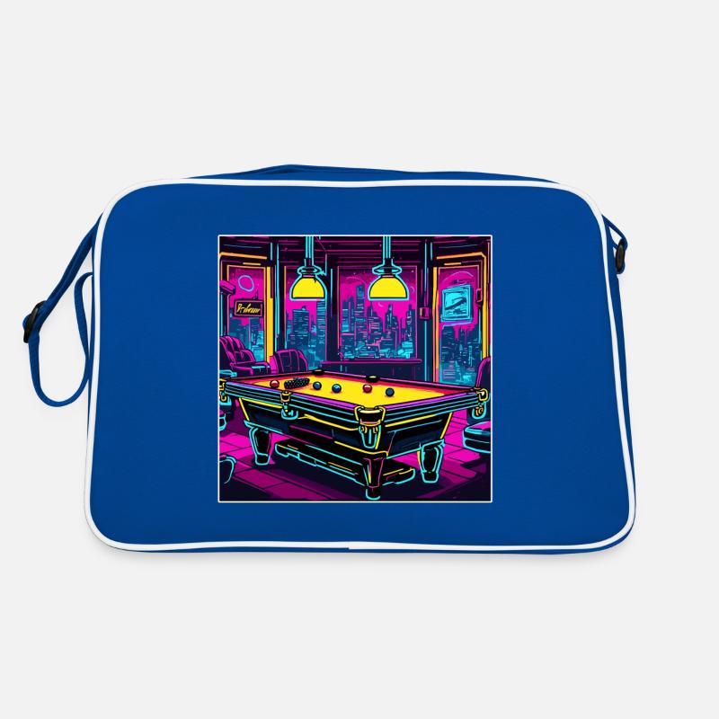 Billard / Boule de billard / 8 boules / billard / Kö Sac Retro