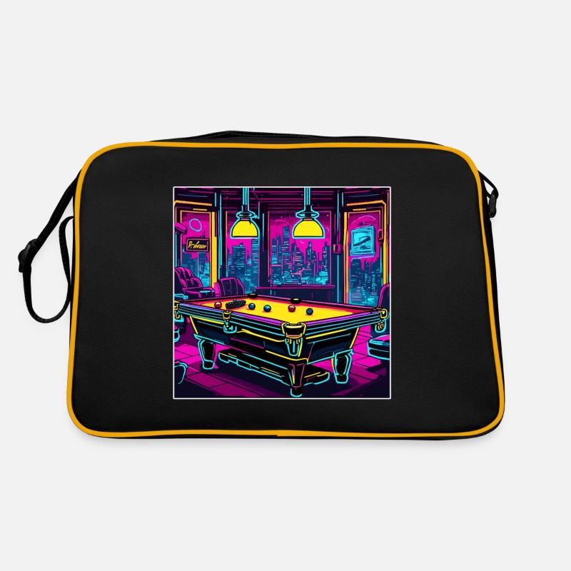 Billard / Boule de billard / 8 boules / billard / Kö Sac Retro