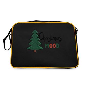 Christmas mood - Sac Retro - noir/or - Dos