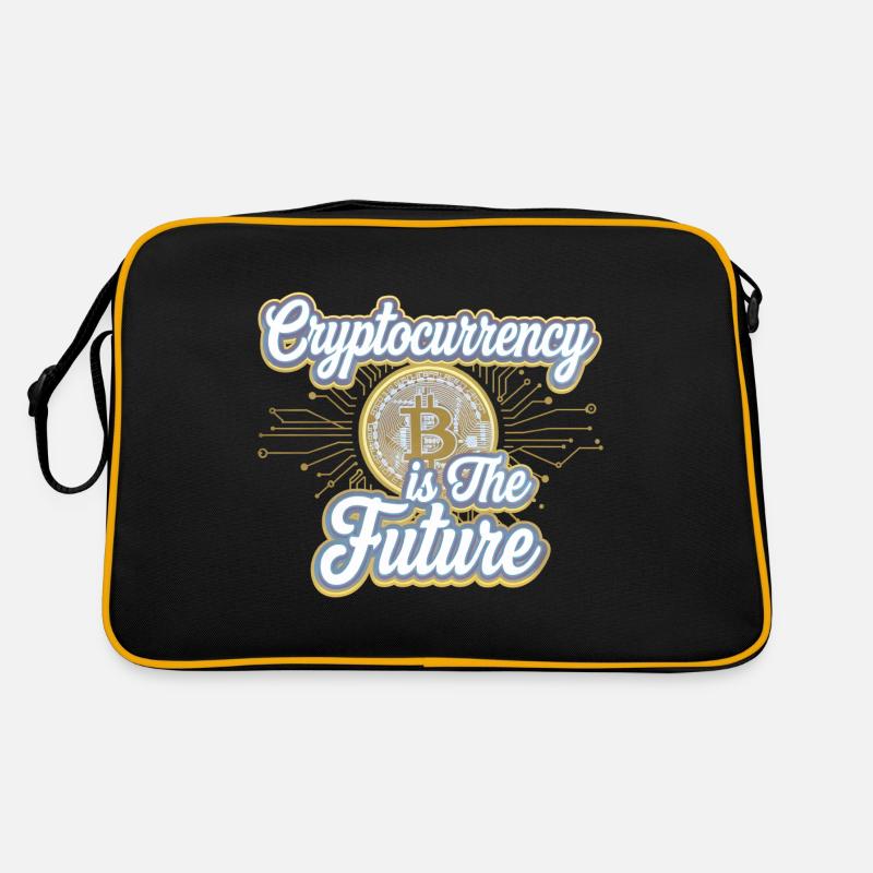 Cryptocurrency Is The Future 12 Retro Tasche