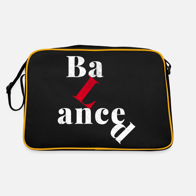 Eine Frage der Balance. Retro Tasche