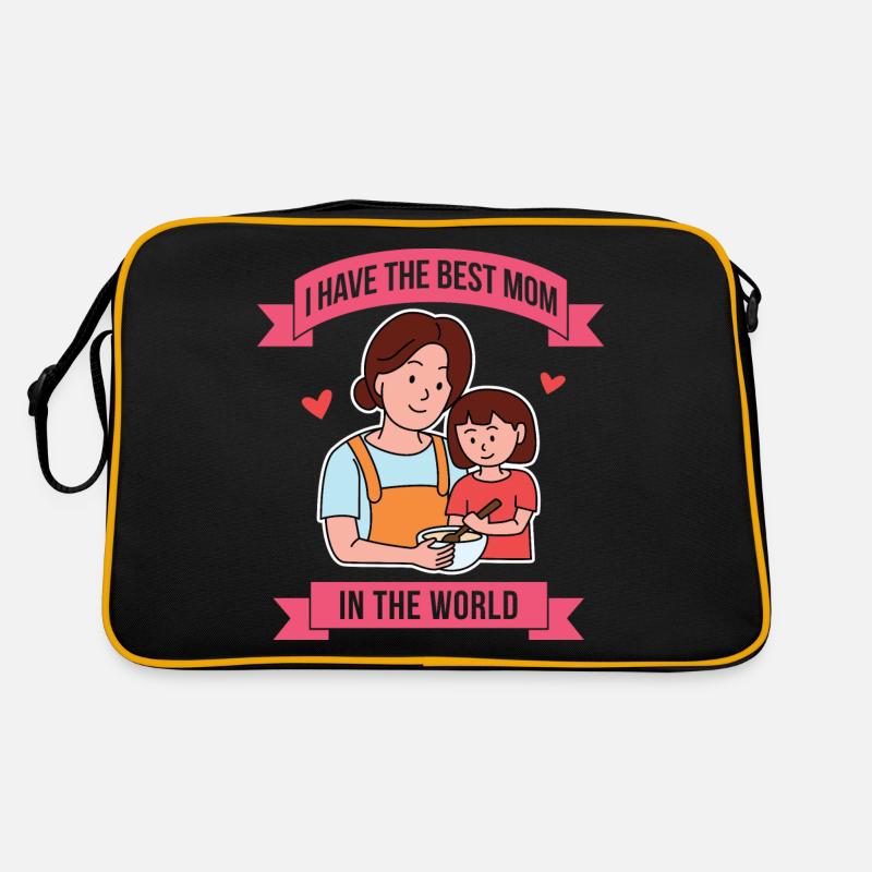 Muttertag Best Mom Design Retro Tasche