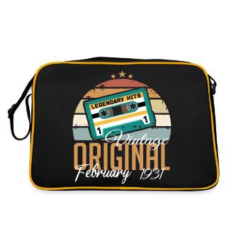 Légendaire depuis février 1931 millésime 1931 - Sac Retro - noir/or - Dos