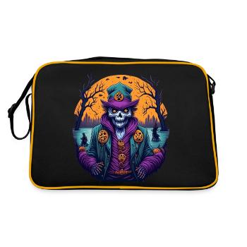 Gruseliges Halloween-partykostüm Zombie - Sac Retro - noir/or - Dos